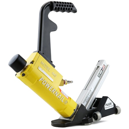 Powernail 445FSPRLSW Pneumatic 15.5-Gauge Flooring Stapler w/ Adjustable Rolling Base 445FSPRLSW